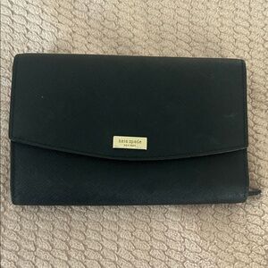 Kate Spade black clutch